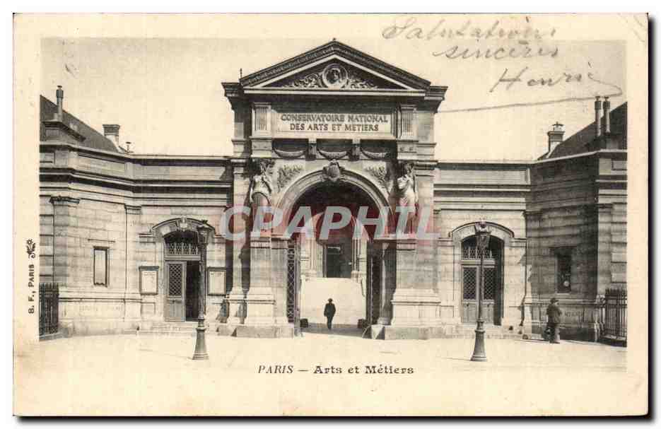 Paris - 3 - Arts et Metiers - CPA 