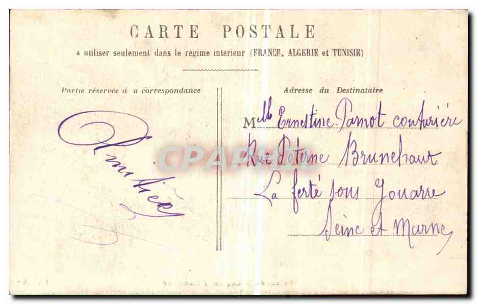 Paris - 7 - Palais de la Legion d'Honneur - CPA  — Rückseite