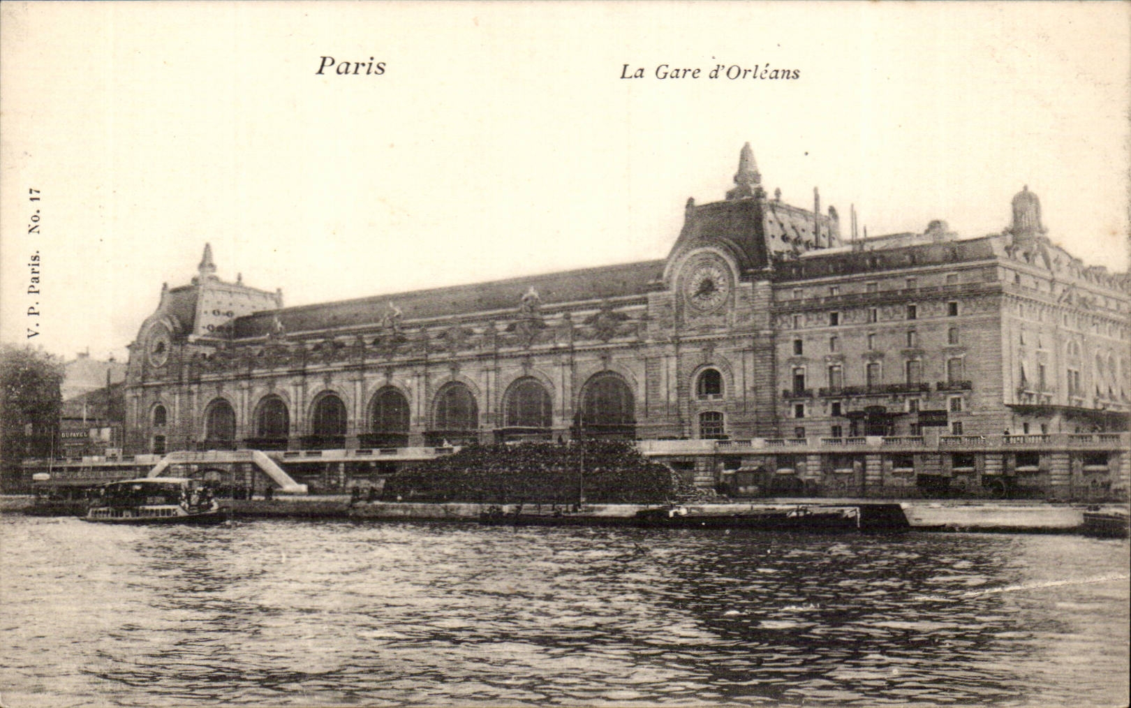 Paris - 14 - La Gare d'Orleans - CPA 