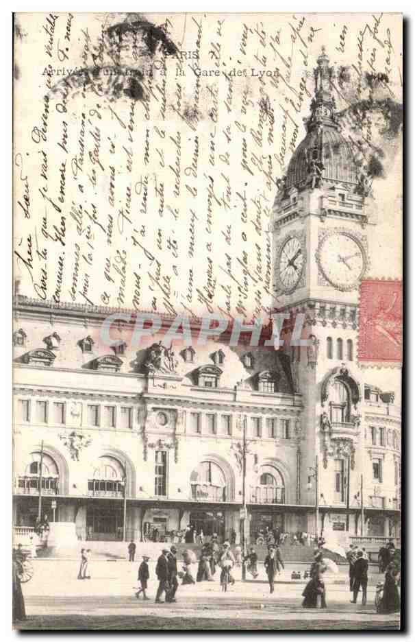 Paris - 12 - Gare de Lyon - CPA 