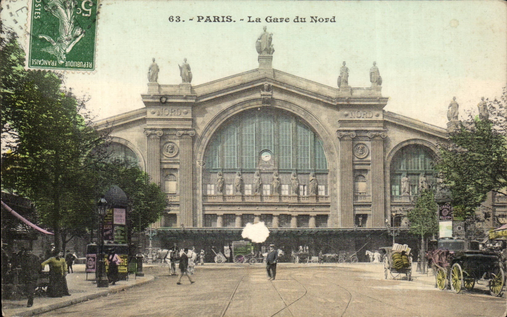 Paris - 10 - Gare du Nord - CPA 