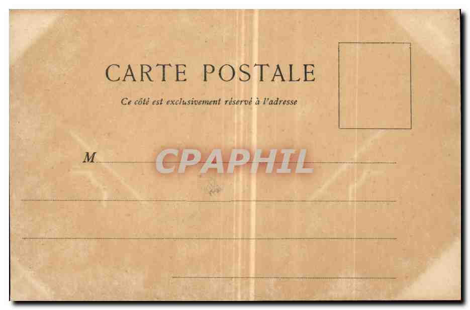Paris - 8 - Pont Alexandre III - CPA  — Verso