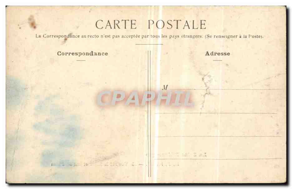 Parigi - Vista sulla Senna e stazione di Iena - barca - barche - Cartolina d'epoca — Verso