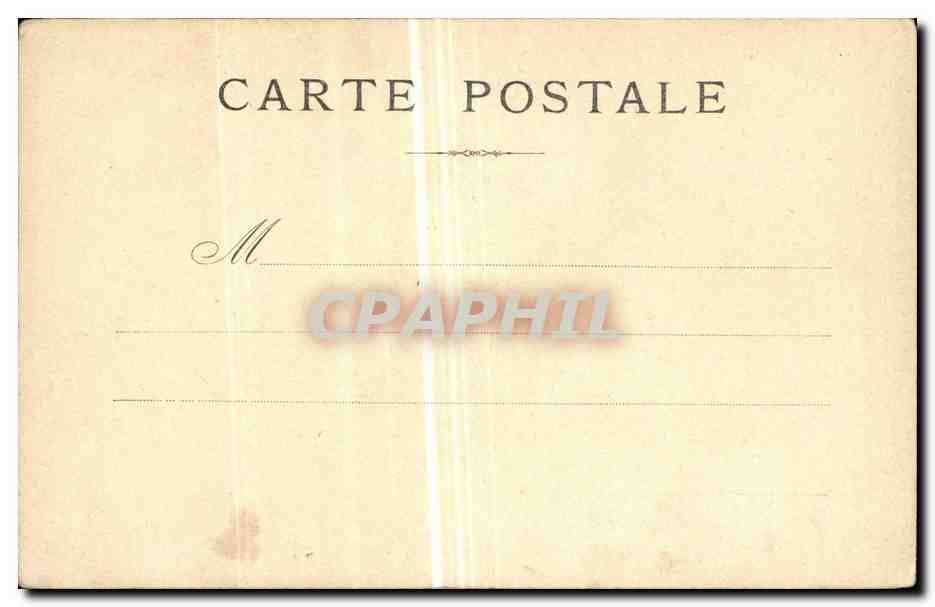 Paris - 5 - Place Saint-Sulpice- CPA  — Verso