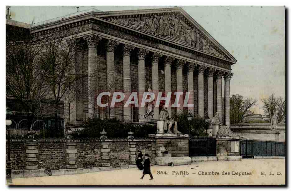 Paris - 1 - Chambre des Deputes - CPA 