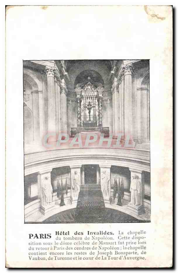 Paris - 7 - Hotel des Invalides - CPA 