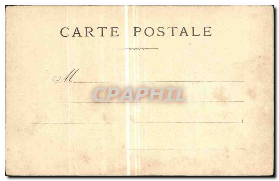 Paris - 7 - Hotel des Invalides - CPA  — Rückseite