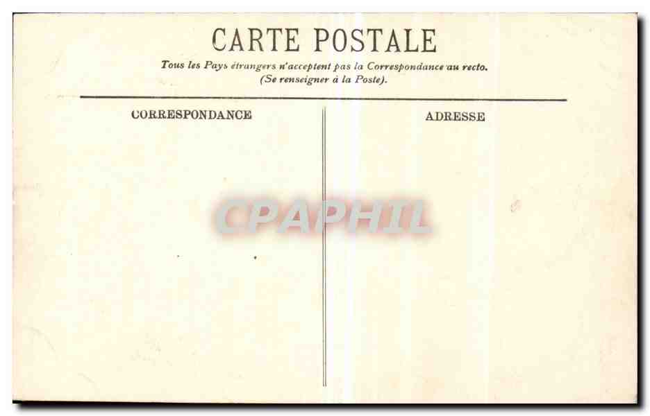 Paris - 8 - L'Arc de Triomphe - CPA  — Rückseite