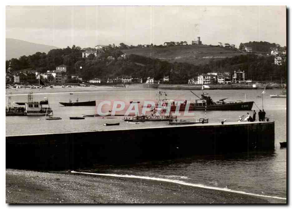 Saint Jean de Luz - Paquebot - steamer - CPA 