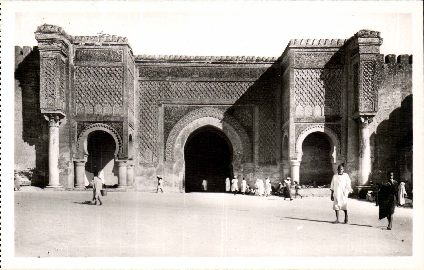 Meknès - Bab Mansour — éditeur La Cigogne, n° 757