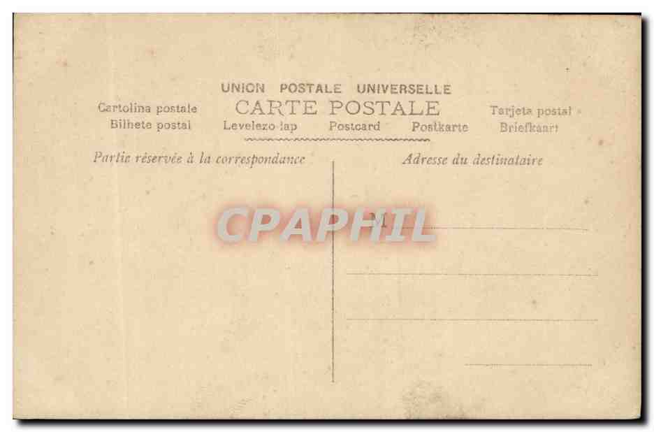 Fantaisie - Femmes - lavoir - Women washing clothes - CPA  — Rückseite