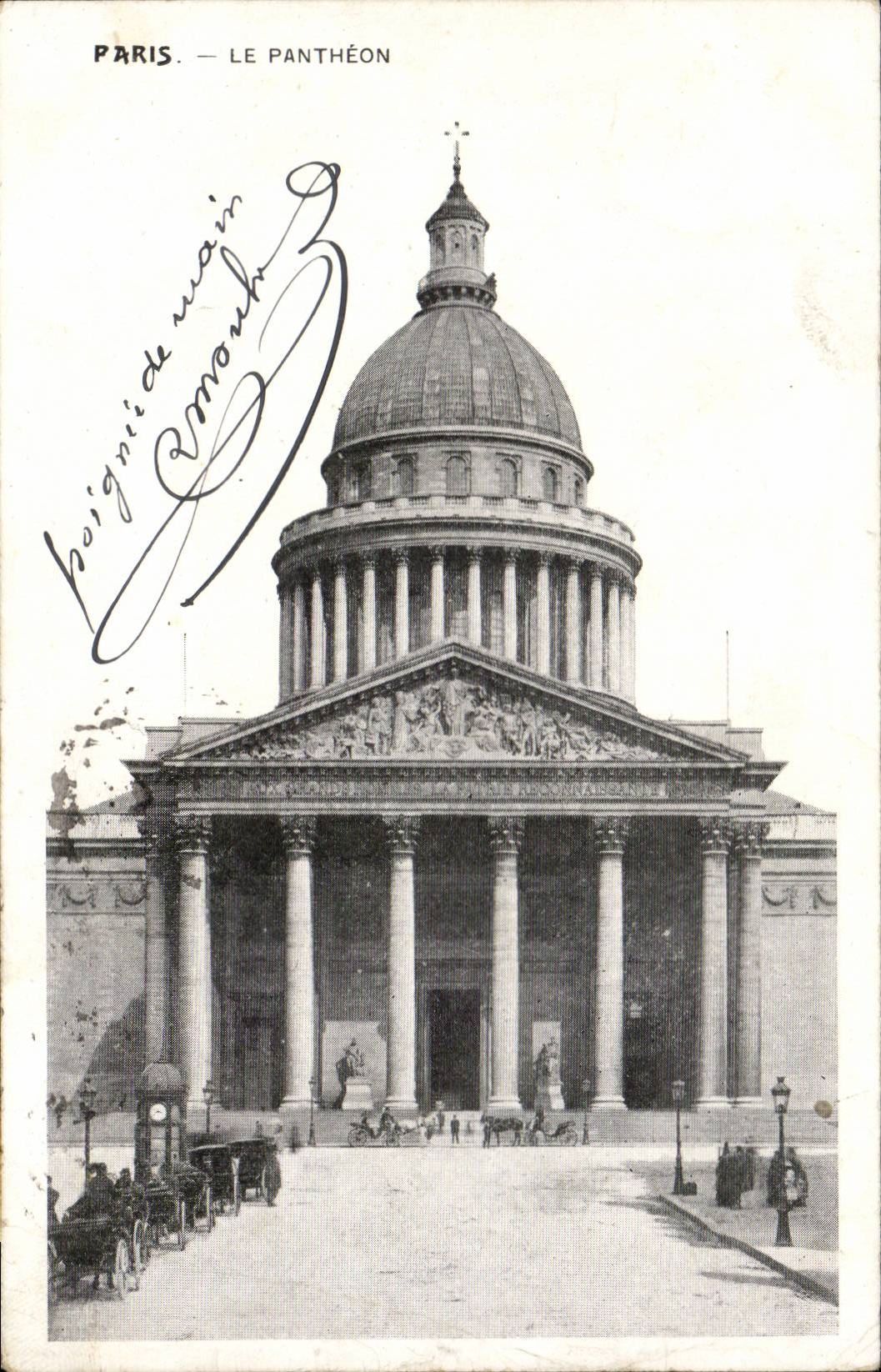 Paris - 5 - Le Pantheon CPA 