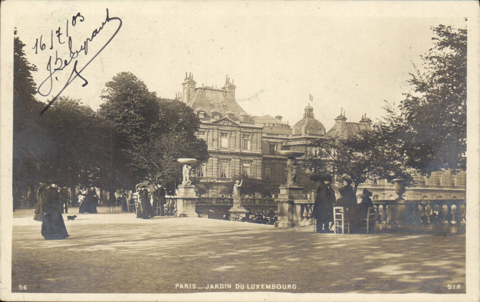 Paris - 6 - Jardin du Luxembourg CPA 