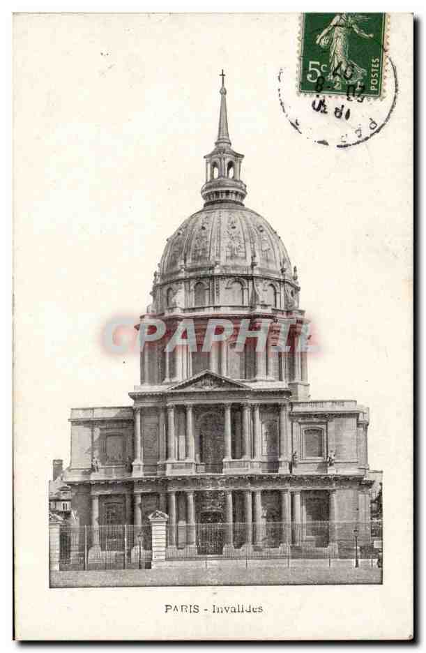 Paris - 7 - Les Invalides CPA 