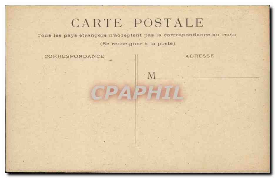 Paris - 8 - Le Grand Palais CPA  — Verso