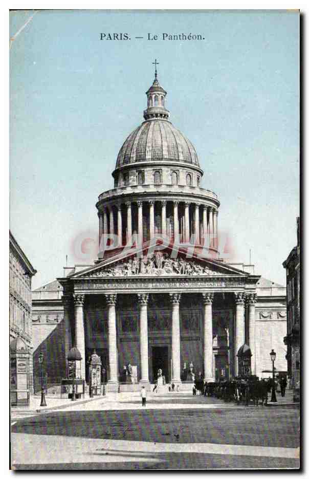 Paris - 5 - Le Pantheon CPA 