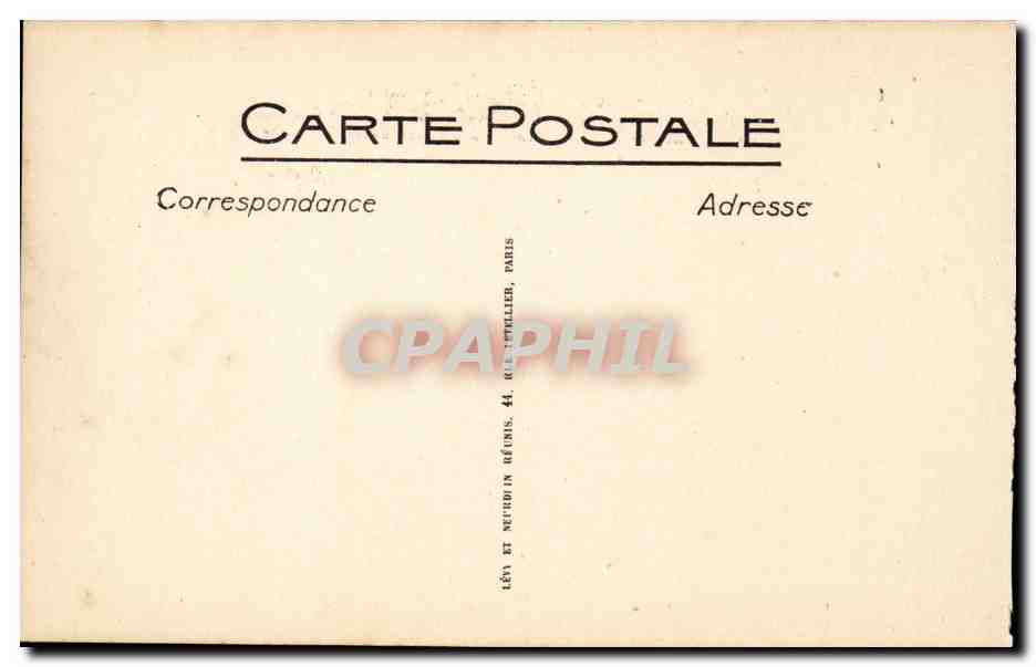 Avignon - Palais des Papes - Interieur - CPA  — Verso