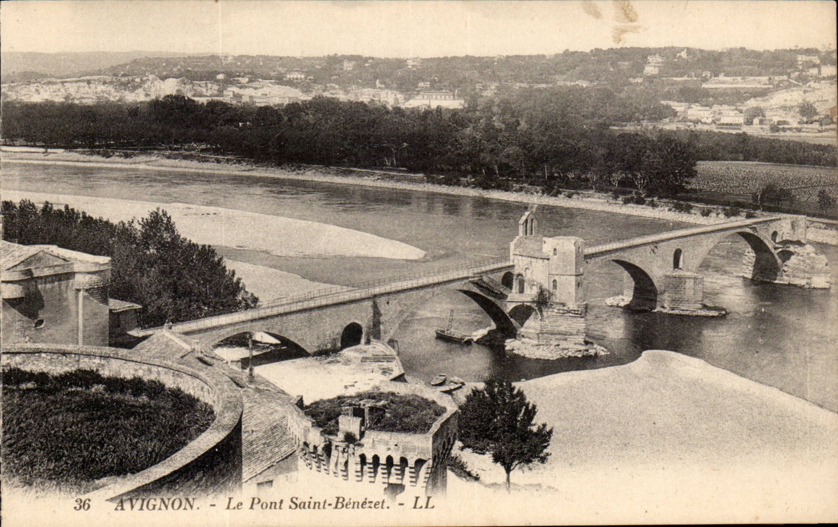 Avignon - Le Pont Saint Benezet - CPA 