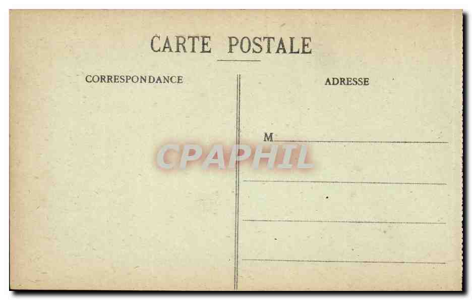 Nancy - Place de la Carriere - CPA  — Verso