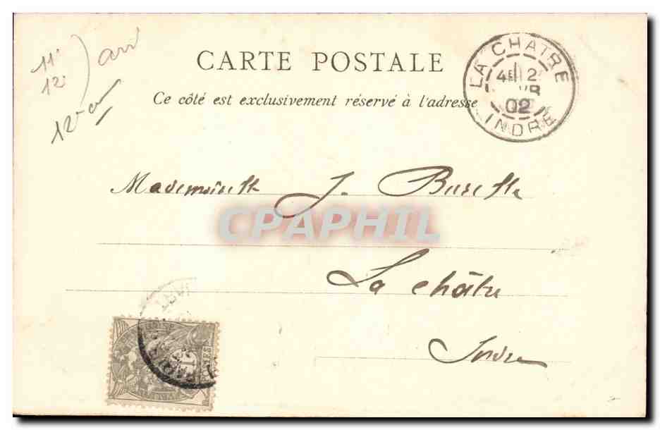 Paris - 11 - Place de la Bastille - CPA  — Rückseite