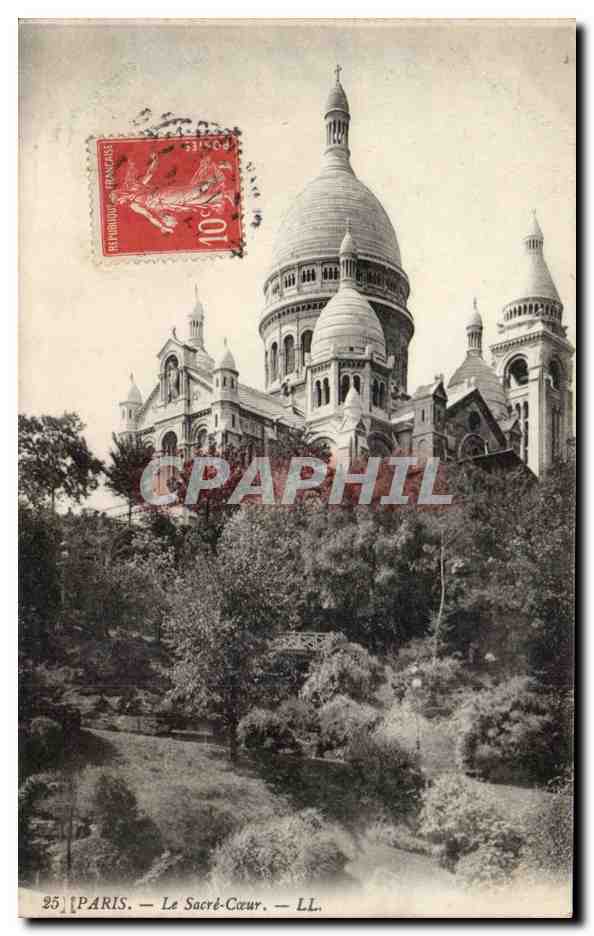 Paris - 18 - Le Sacre Coeur - CPA 
