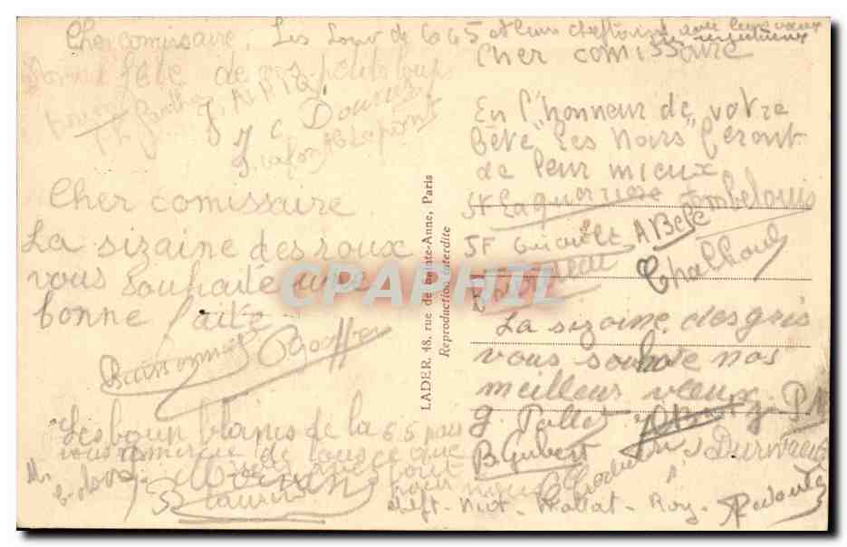 Paris - 18 - Le Sacre Coeur - Le Choeur - CPA  — Rückseite