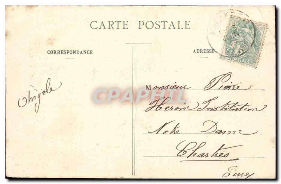 Paris - 18 - Basilique du Sacre Coeur de Montmartre - Le Funiculaire - CPA  — Rückseite