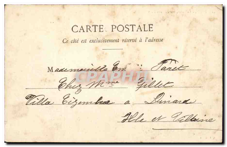 Paris - La Seine - Vue du Pont Sully - bateau - boat - CPA  — Rückseite