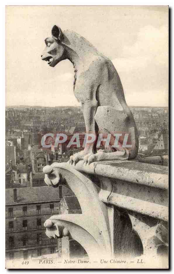 Paris - 4 - Chimere - CPA 