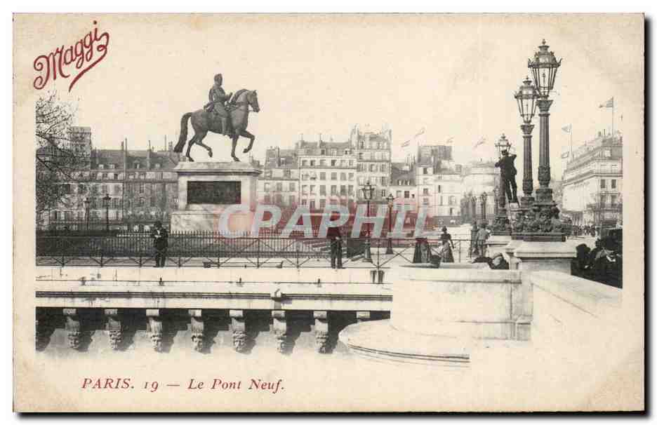 Paris - 1 - Le Pont Neuf - CPA 