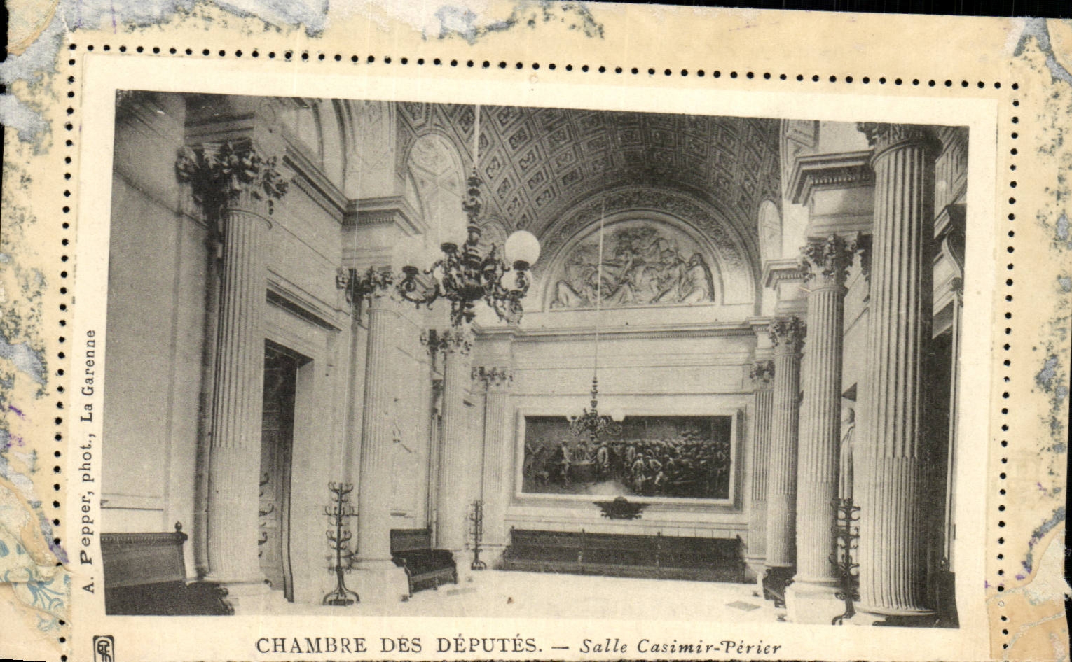 Paris - La Chambre des Deputes - Salle Casimir Perier - CPA 