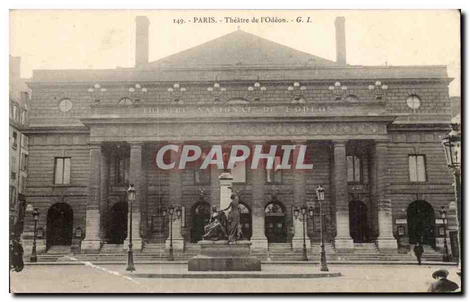 Paris - 6 - Theatre de l'Odeon - CPA 