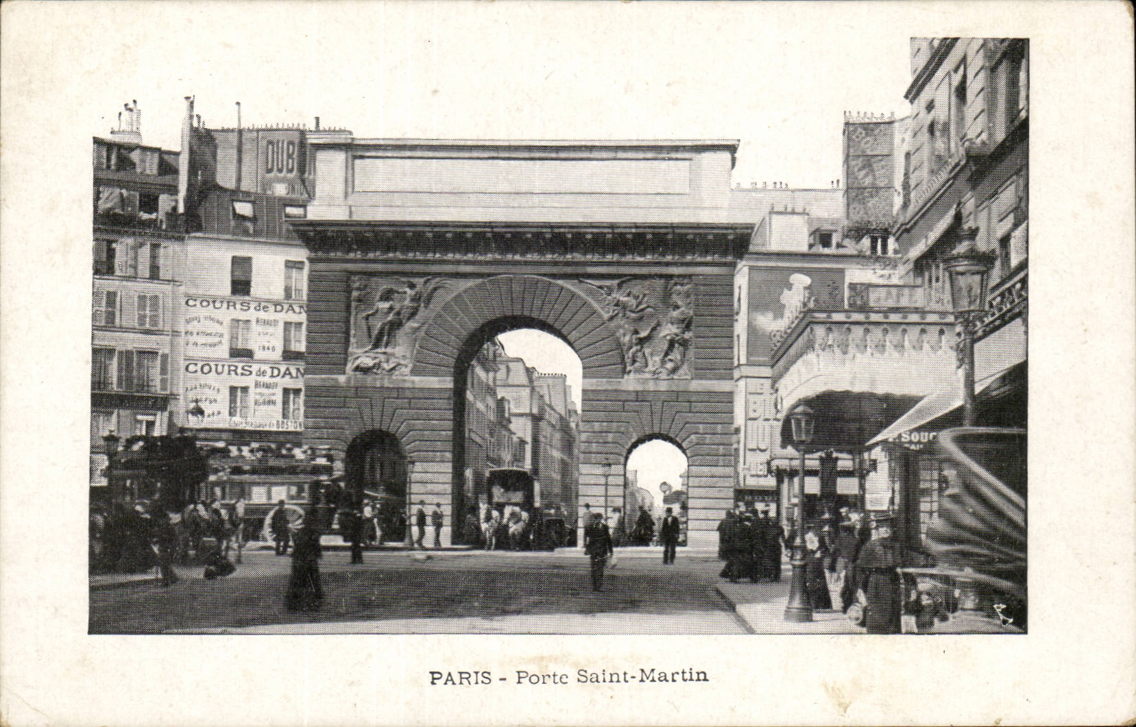 Paris - 10 - Porte Saint Martin - CPA 