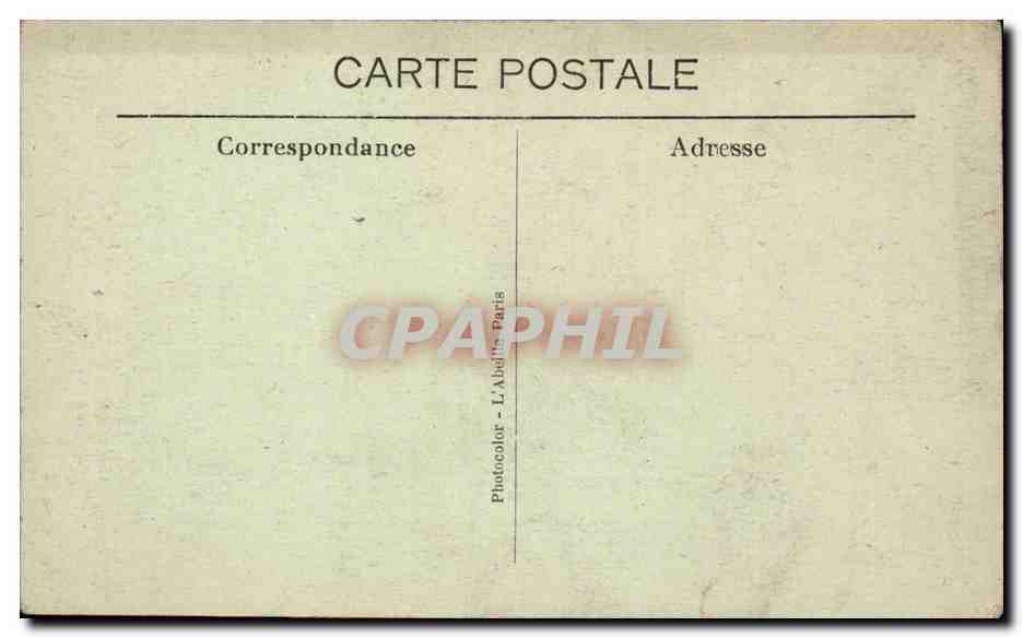 Paris - 5 - La Rue Soufflot et le Pantheon - CPA  — Rückseite