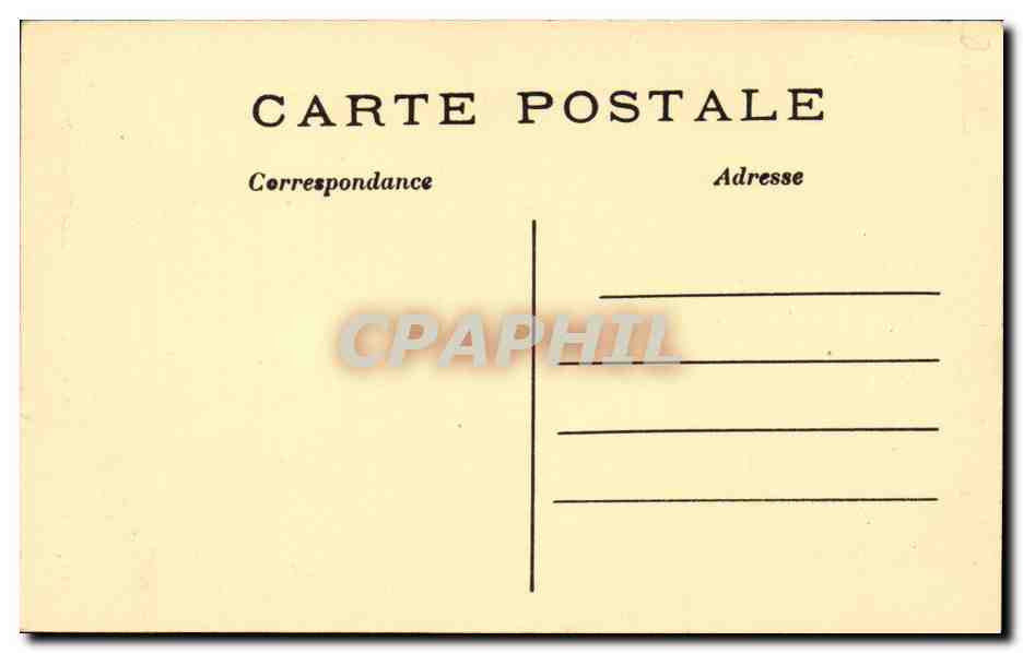 Paris - 7 - Les Invalides - Tombeau de Napoleon 1 - CPA  — Rückseite