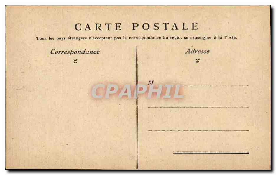 Paris - 1 - La Colonne Vendome - CPA  — Rückseite