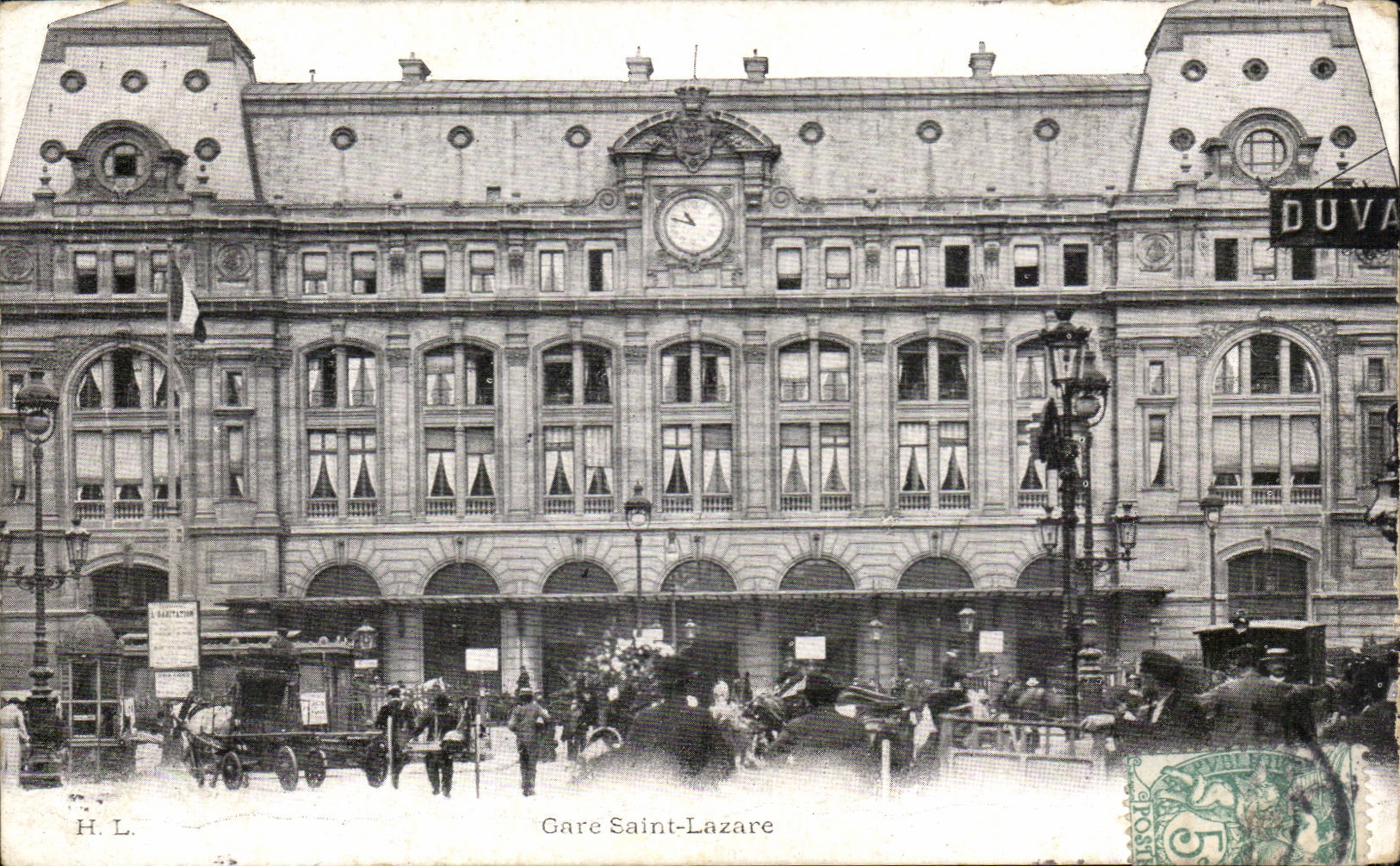 Paris - 8 - Gare Saint Lazare - CPA 