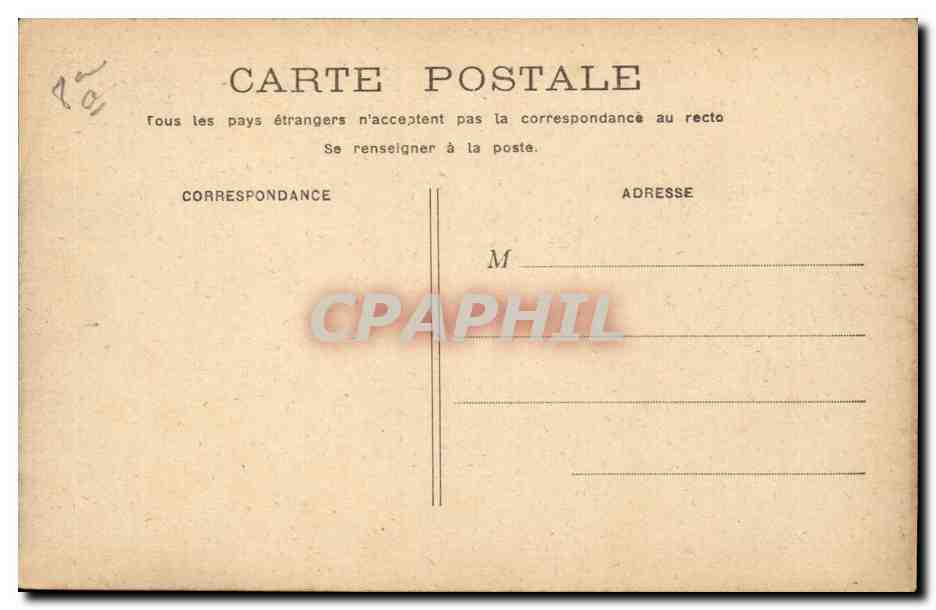 Paris - 8 - Gare Saint Lazare - CPA  — Verso