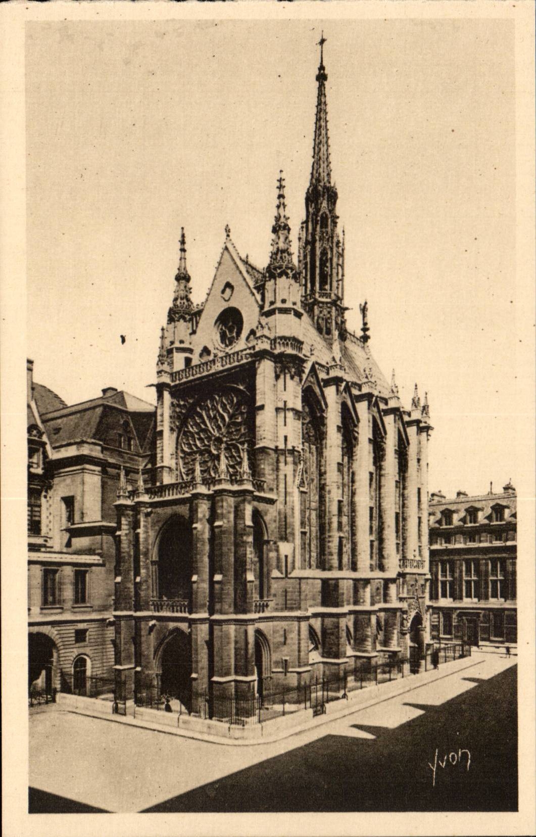 Paris CPA La Sainte Chapelle