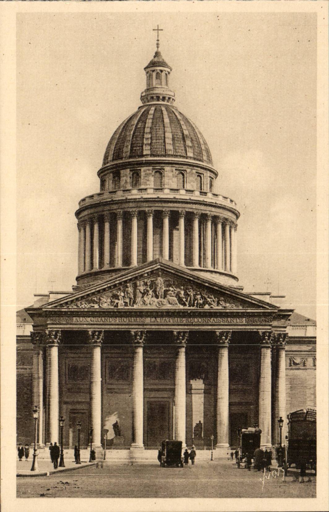 Paris CPA Le pantheon