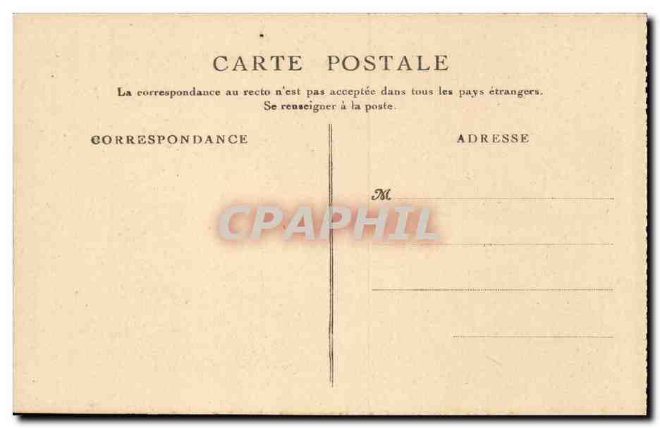 CPA Interogatoire du bienheureux Joseph marchand Cochinchine (Indochine) — Verso