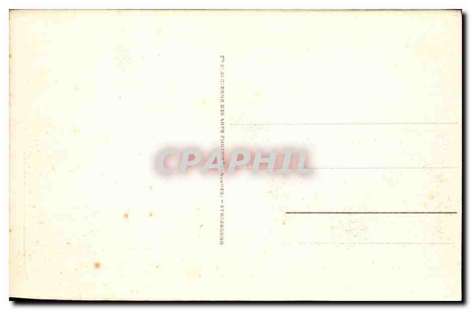 Env. de Ribeauville - Ruins of the Castle St-Ulric — Vintage Postcard n°120 — Back