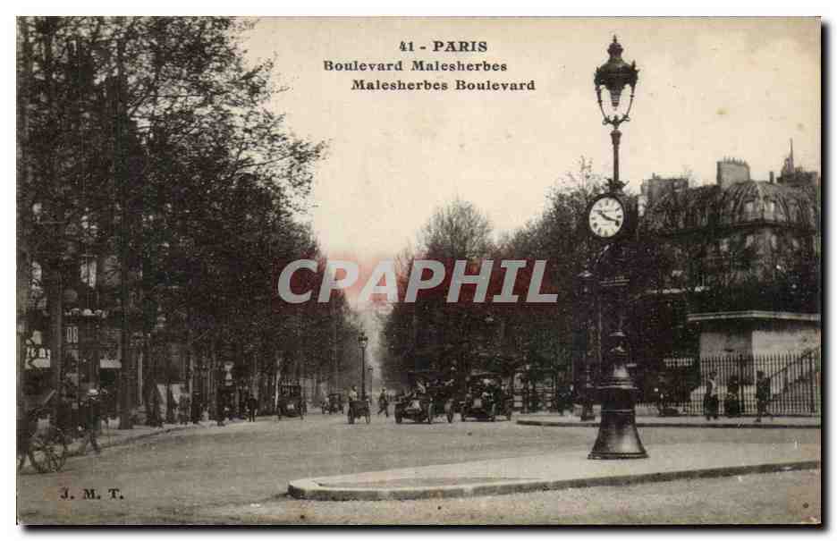 Paris CPA Boulevard Malesherbes 