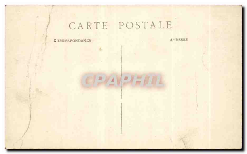 Paris CPA Faubourg et porte Saint Denis — Verso