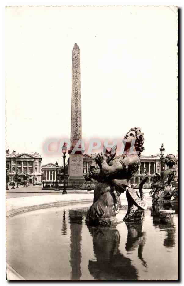 Paris CPM place de la Concorde
