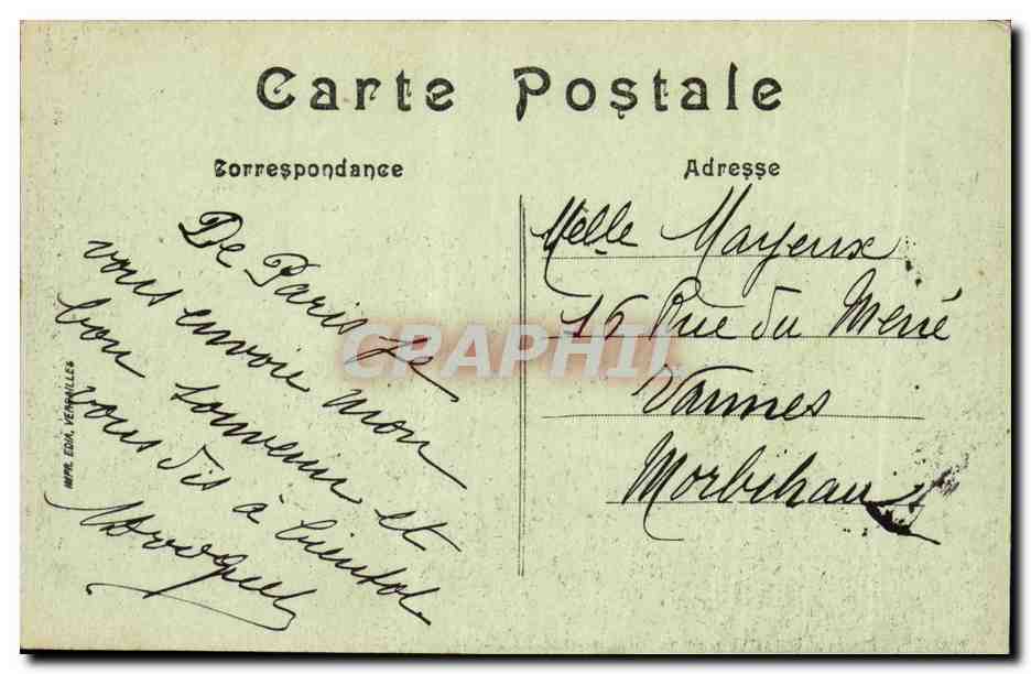 Paris CPA Tombeau de Napoleon 1er aux Invalides (napoleon) — Rückseite
