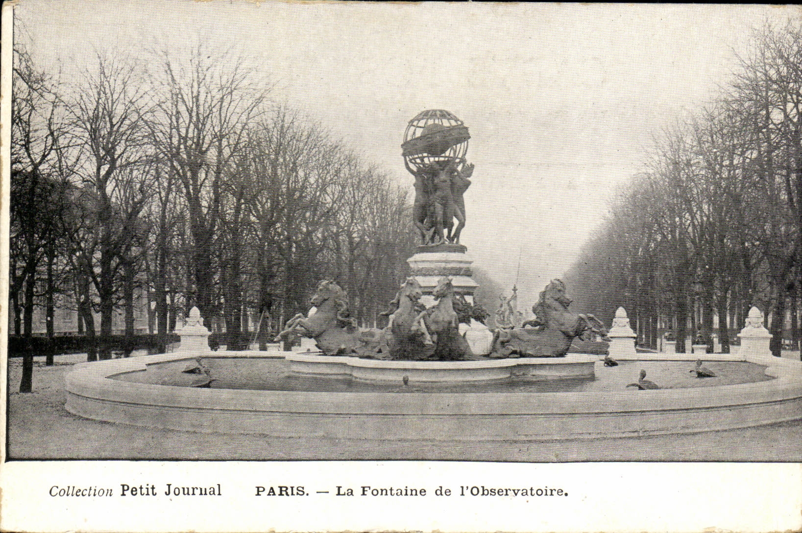 Paris — Die Fontaine de l'Observatoire — Collection Petit Journal