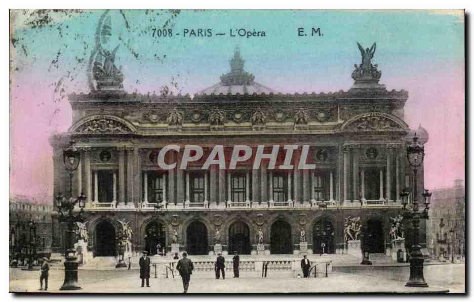 Paris CPA L'opera