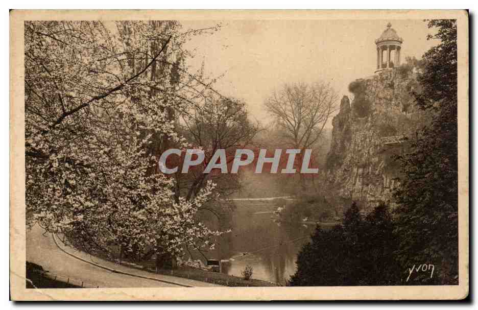 Paris CPA Le parc des Buttes Chaumont