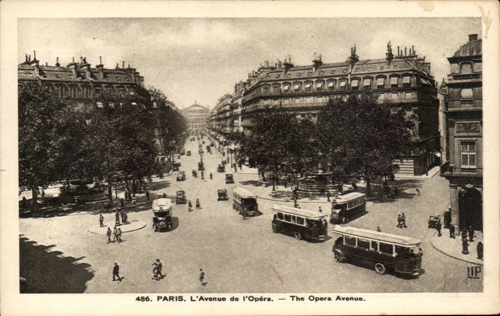 Paris CPA L'avenue de l'Opera 